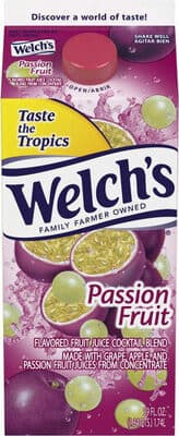 Passion Fruit Flavored Juice Cocktail Blend of Three Juices from Concentrate