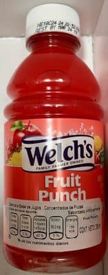 FRUIT PUNCH FLAVORED JUICE DRINK FROM CONCENTRATE, FRUIT PUNCH