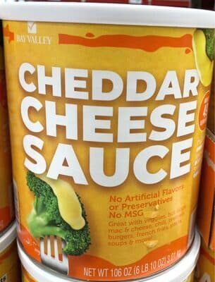 Cheddar Cheese Sauce