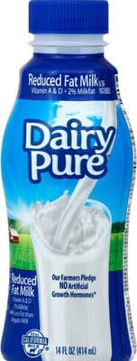 Dairy pure 2% reduced fat milk