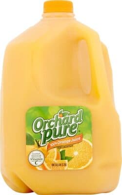 100% Orange Juice From Concentrate