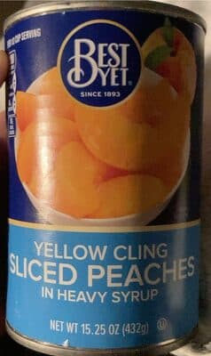 Sliced Peaches