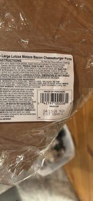 Bacon Cheeseburger Pizza