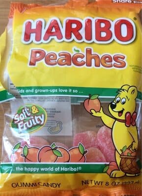 Peaches Gummi Candy