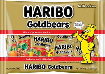 Pineapple, Lemon, Raspberry, Orange, Strawberry Gummi Candy