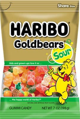 Gold-Bears Gummi Candy