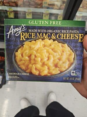 Cheddar Cheese Rice Mac & Cheese Made with Organic Rice Pasta