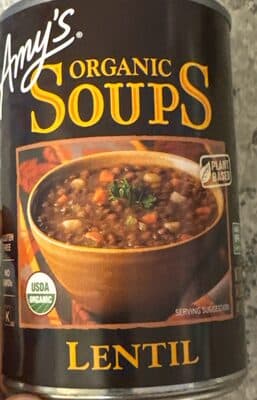 Lentil Organic Soups