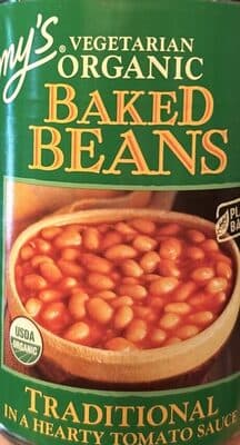 Traditional in a Hearty Tomato Sauce Vegetarian Organic Baked Beans