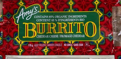 Cheddar Cheese Burrito