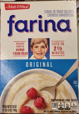 Original Enriched Creamy Hot Wheat Cereal