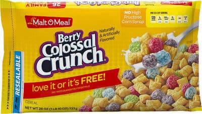 Berry Colossal Crunch Cereal