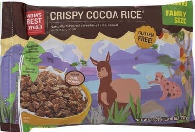 Crispy Cocoa Rice Sweetened Rice Cereal With Real Cocoa