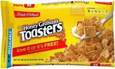 Honey Graham Toasters Cereal