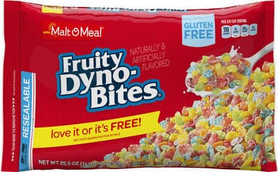 Fruity Dyno-Bites Cereal
