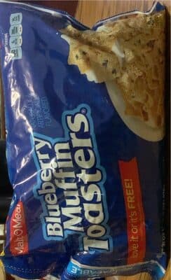 Blueberry Flavored Muffin Toasters Cereal