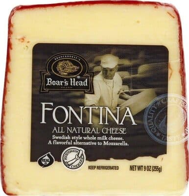 Fontina Swedish Style Whole Milk Cheese