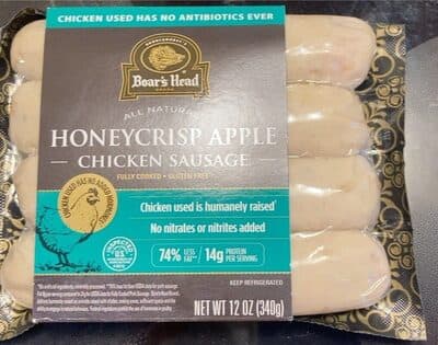 Honeycrisp Apple Chicken Sausage