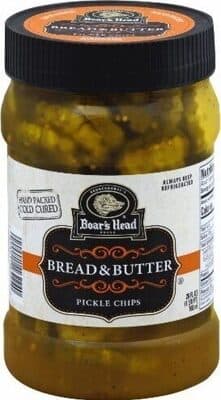 Pickle Chips, Bread & Butter