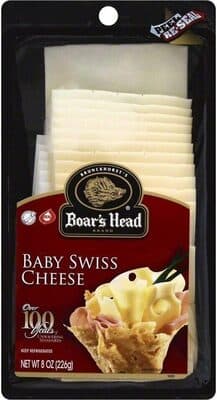 BOAR'S HEAD, BABY SWISS CHEESE