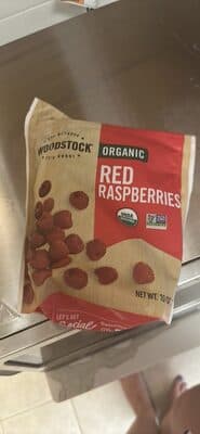 Organic Red Raspberries