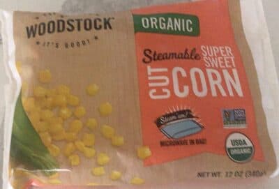 Organic Steamable Super Sweet Cut Corn