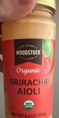 Organic Sriracha Aioli