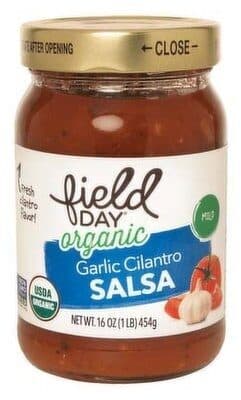 Organic Garlic Cilantro Salsa