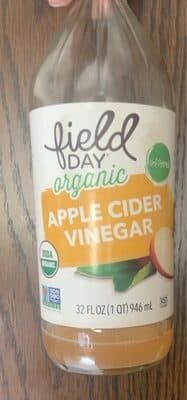 Field day organic apple cider vinegar