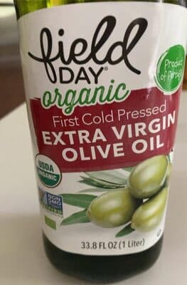 Organic First Cold Pressed Extra Virgin Olive Oil