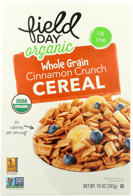 Whole Grain Cinnamon Crunch Organic Cereal