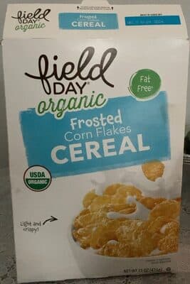 Organic Frosted Corn Flakes Cereal