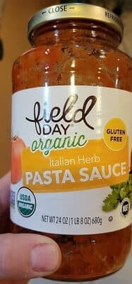 Organic Pasta Sauce