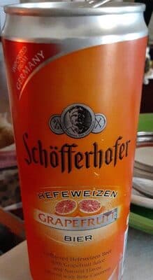 Schofferhofer grapefruit beer