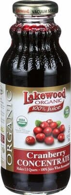 Juice Cranberry Concentrate Organic