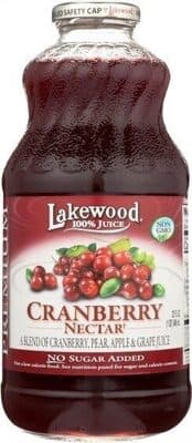 Cranberry Juice Blend From Concentrate