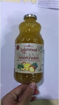 Pineapple Ginger Fresh Pressed Juice