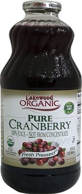 Pure Cranberry Fresh Pressed Juice