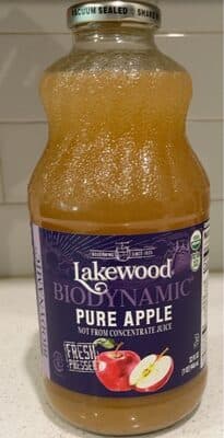 Organic Biodynamic Apple Juice