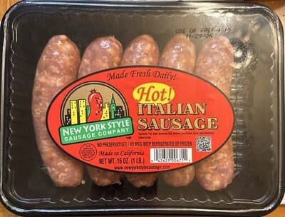 Hot Italian Sausage