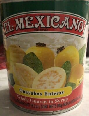 Guayabas enteras