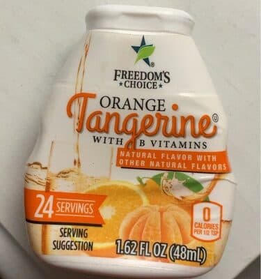 Orange Tangerine With B Vitamins