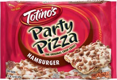 Hamburger Party Pizza