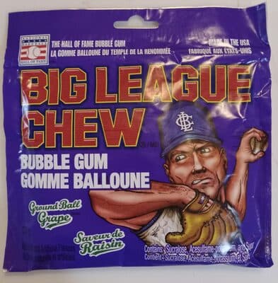 Ground Ball Grape Bubble Gum