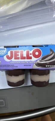 Jell-O Sugar Free Ready To Eat Chocolate Vanilla Swirl Pudding Cups