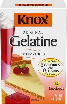 Original Unflavored Gelatine Envelopes