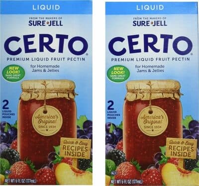 Certo premium liquid fruit pectin