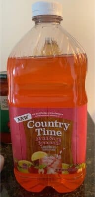 Strawberry Lemonade Flavored Drink