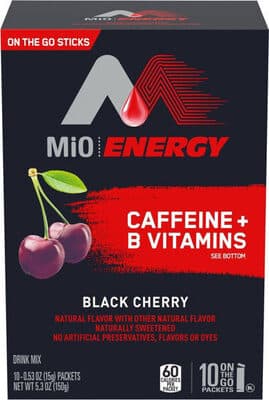 Black Cherry Drink Mix Packets