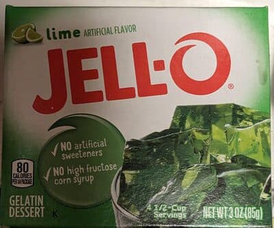 Jell-O Lime Instant Gelatin Mix